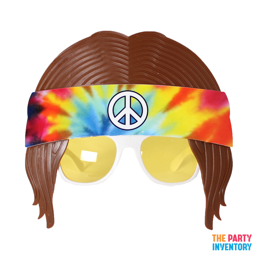 Hippie Man Party Glasses