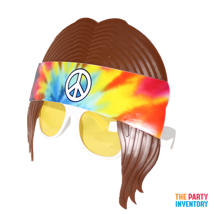 Hippie Man Party Glasses