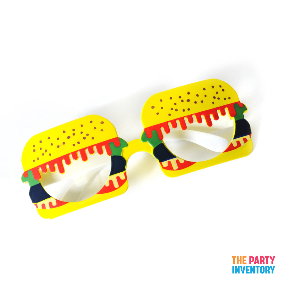 Hamburger Party Glasses