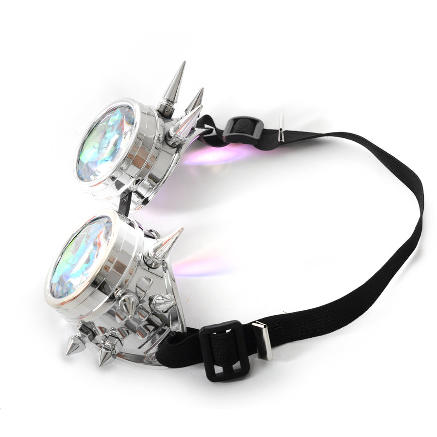 Steam Punk Kaleidoscope Goggles (SILVER)