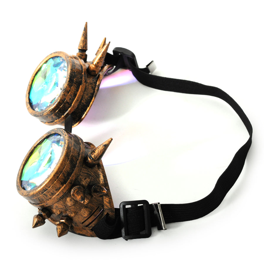 Steam Punk Kaleidoscope Goggles (Bronze)