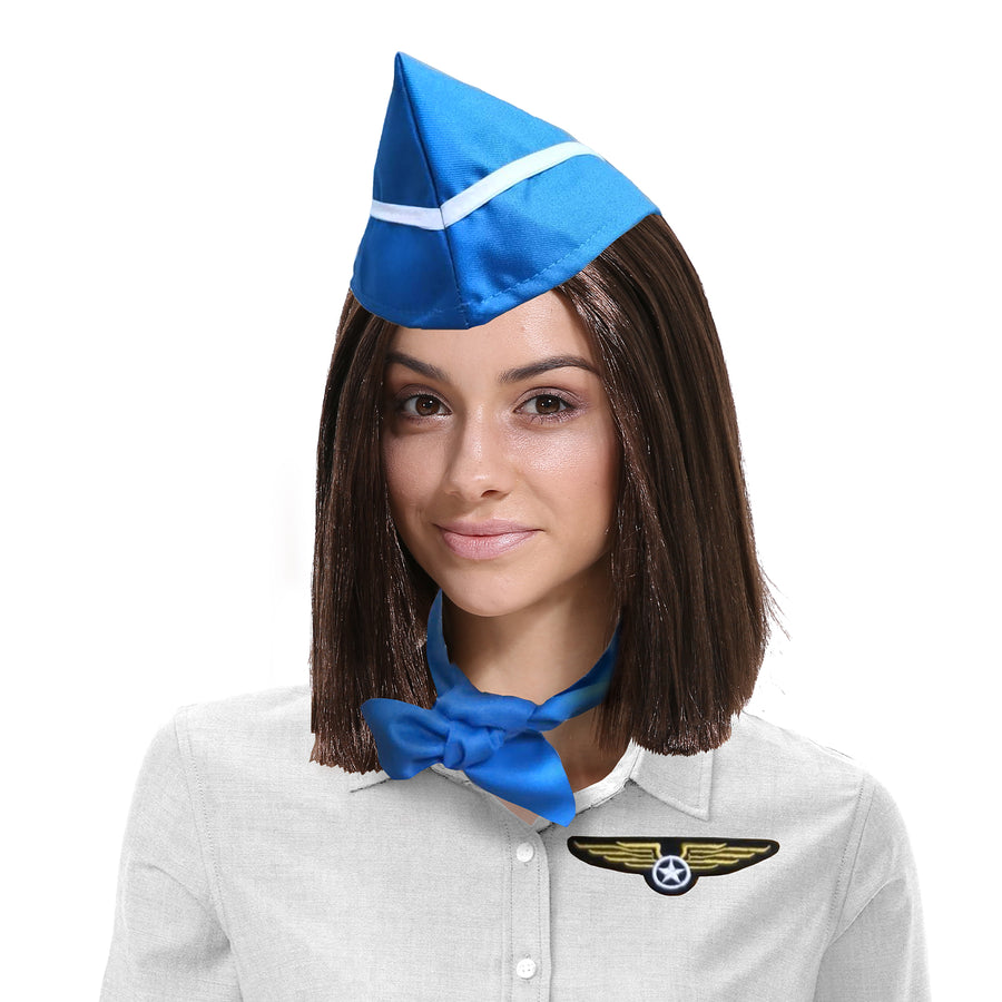 Flight Attendant Costume Accessory Set