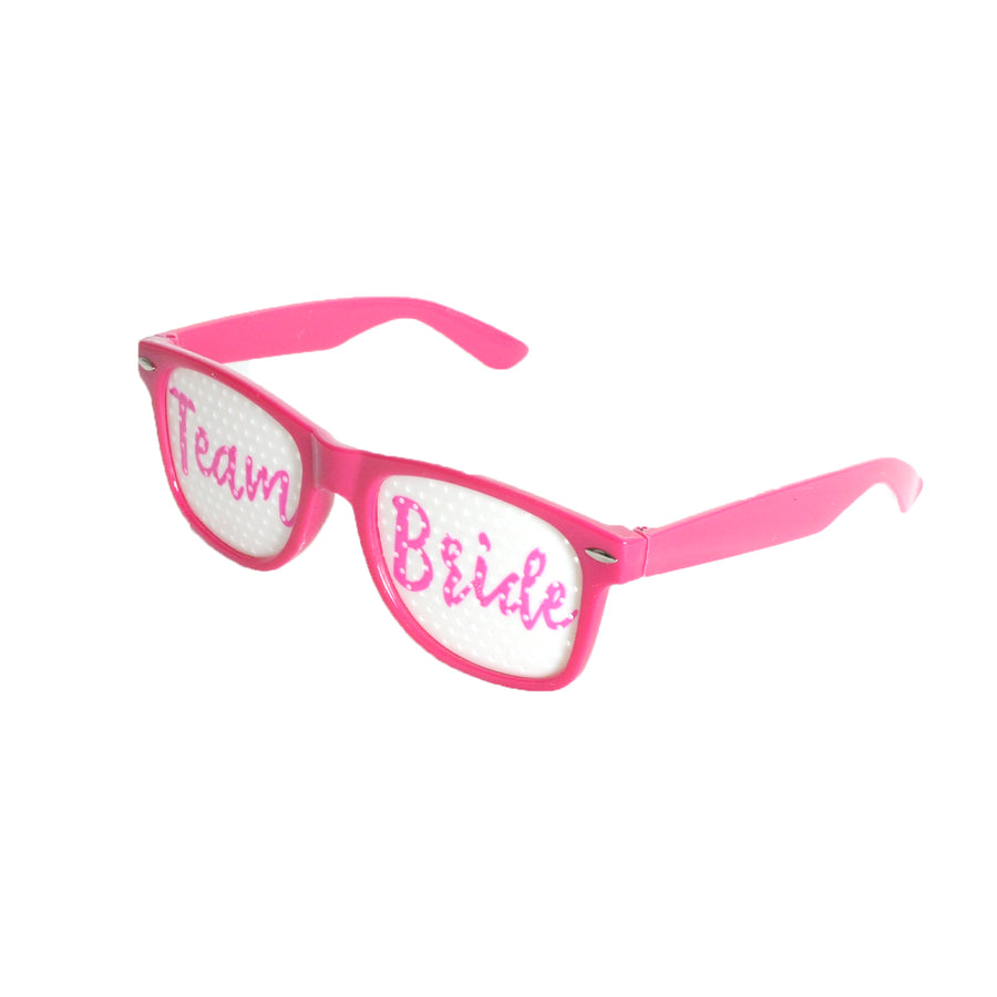 Team Bride Wayfarer Party Glasses