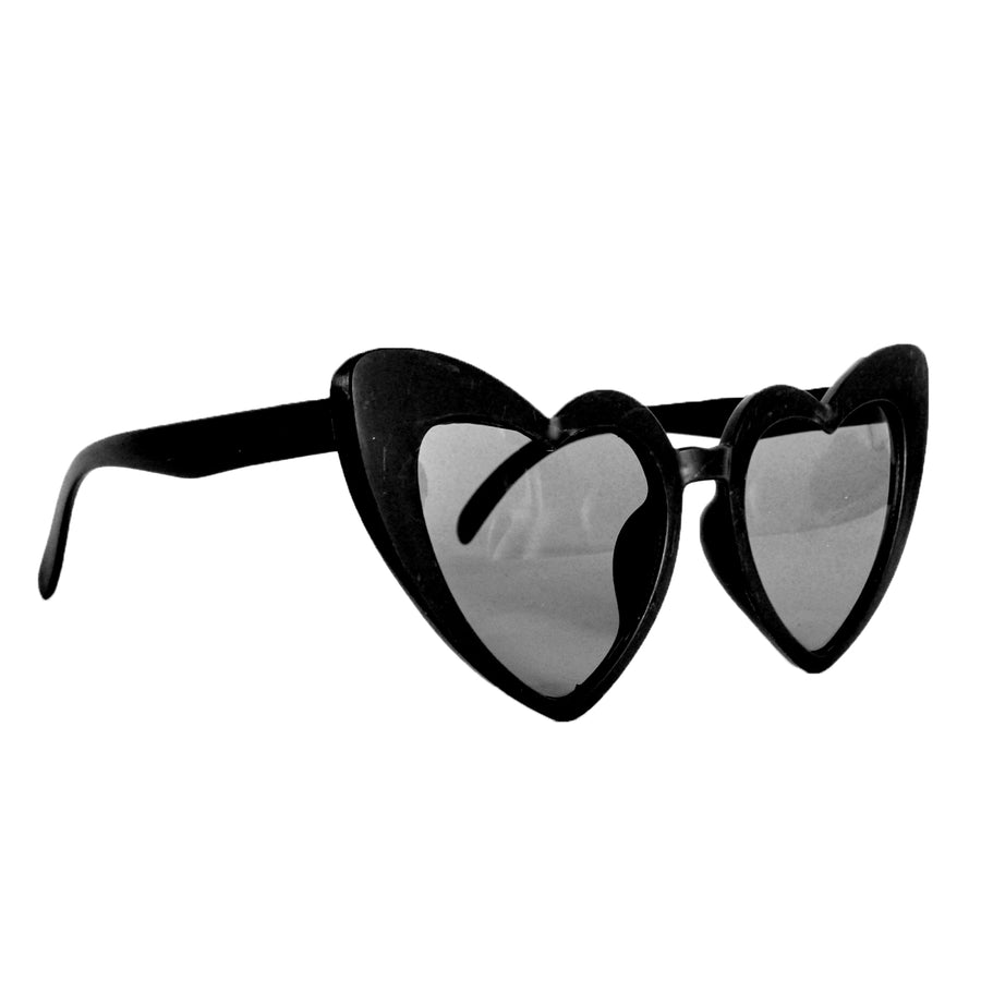 Black Hearts Party Glasses