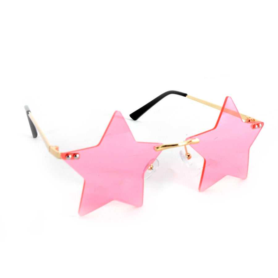 Perspex Star Party Glasses