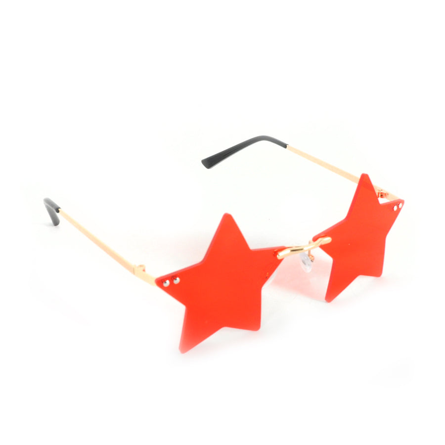 Perspex Star Party Glasses