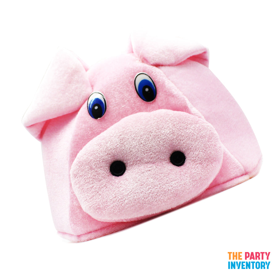 Pink Piggy Novelty Hat