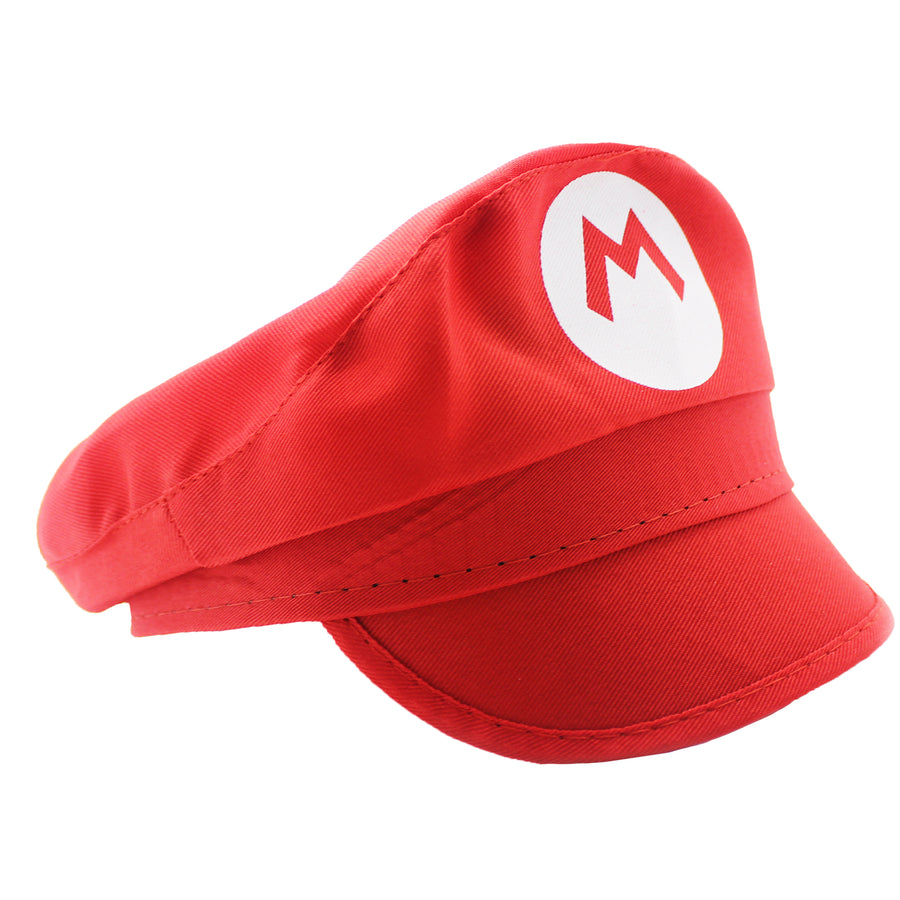 Red Plumber Hat (Adult/Kids Sizes)