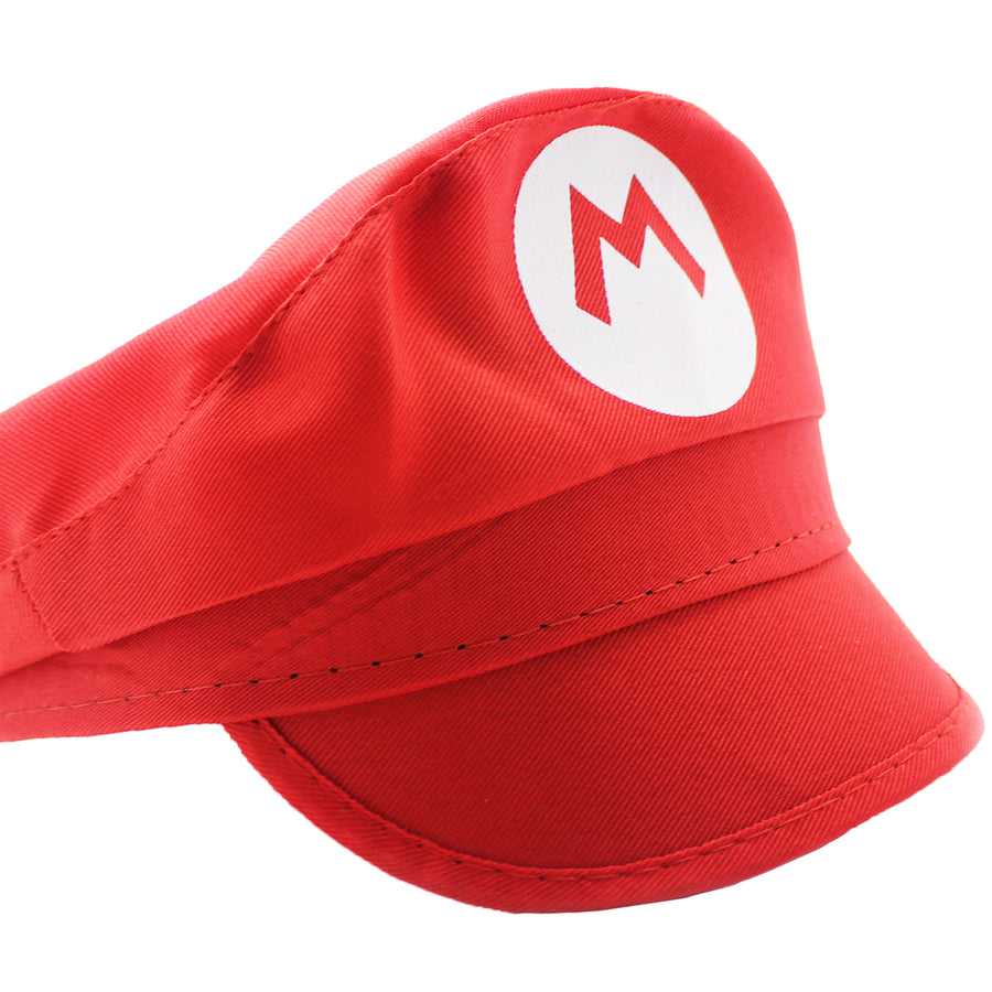 Red Plumber Hat (Adult/Kids Sizes)