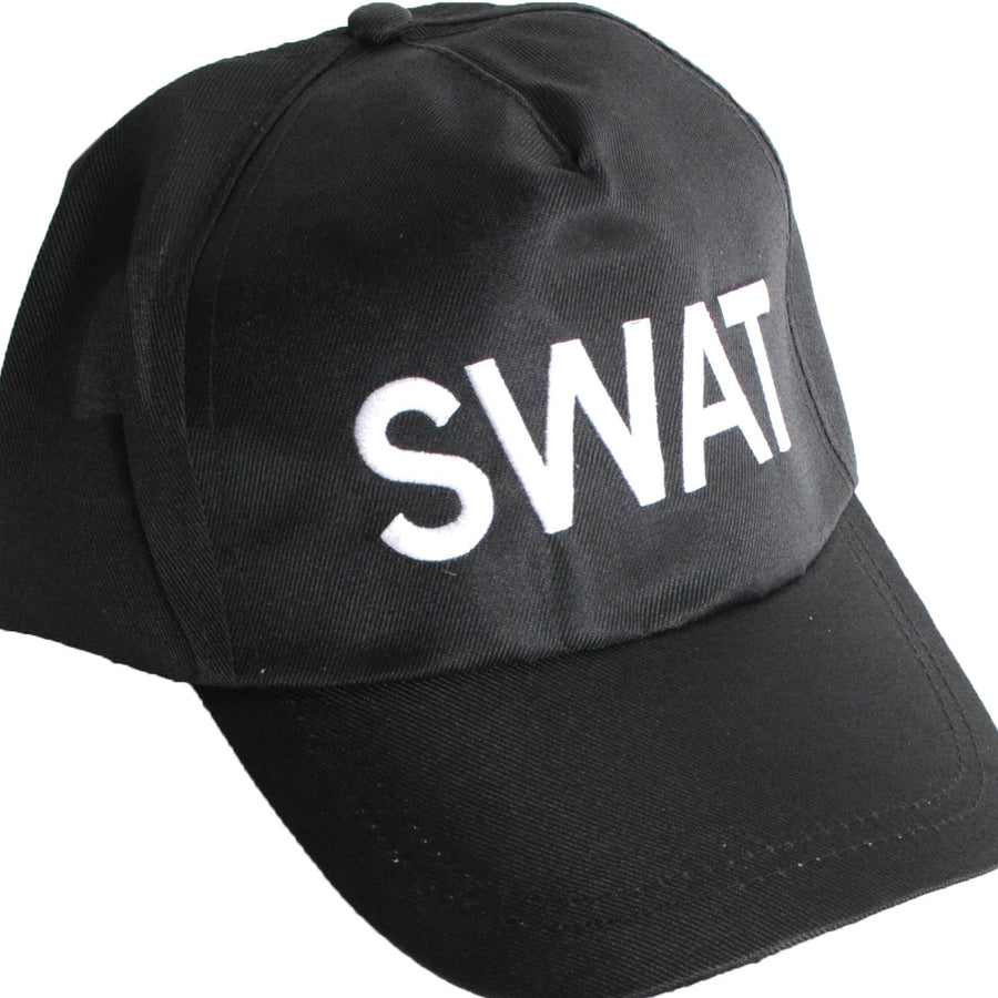 Black SWAT Baseball Cap