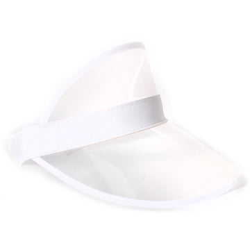 Perspex Visor White Rim (Frosted White)