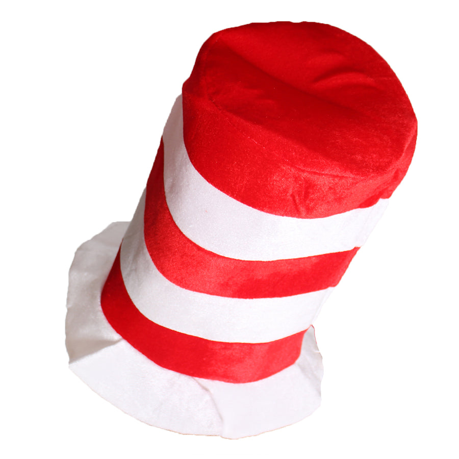 Red & White Stripe Character Hat