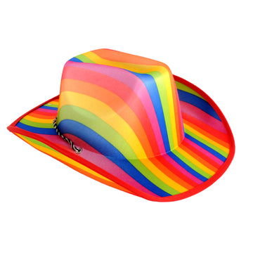 Rainbow Cowboy Hat