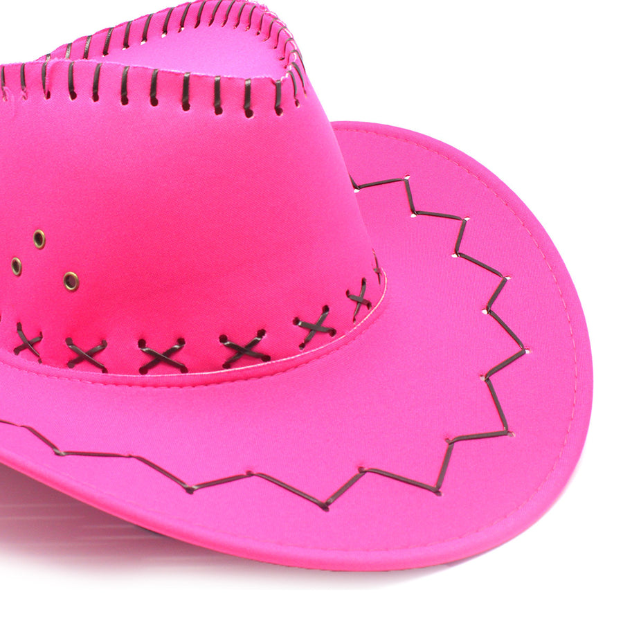 Fluro Pink Cowboy Hat