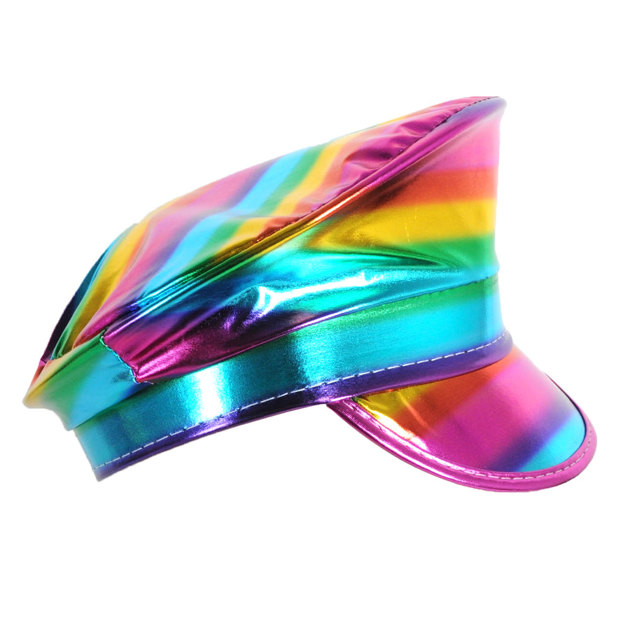 Rainbow Metallic Cap