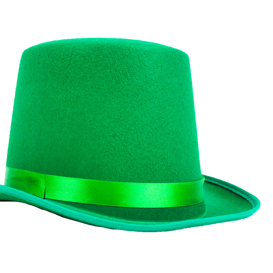 Green Felt Top Hat