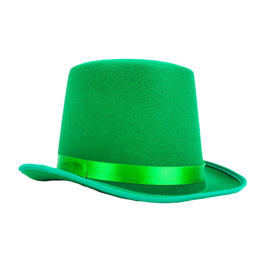 Green Felt Top Hat