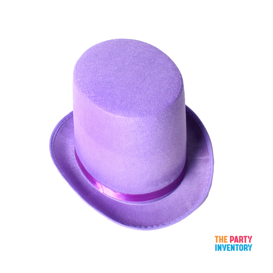 Purple Extra Tall Top Hat (20cm)