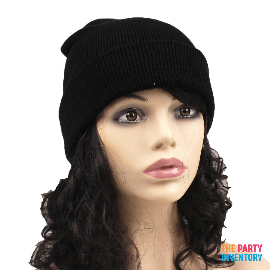 Plain Colour Beanie (Black)