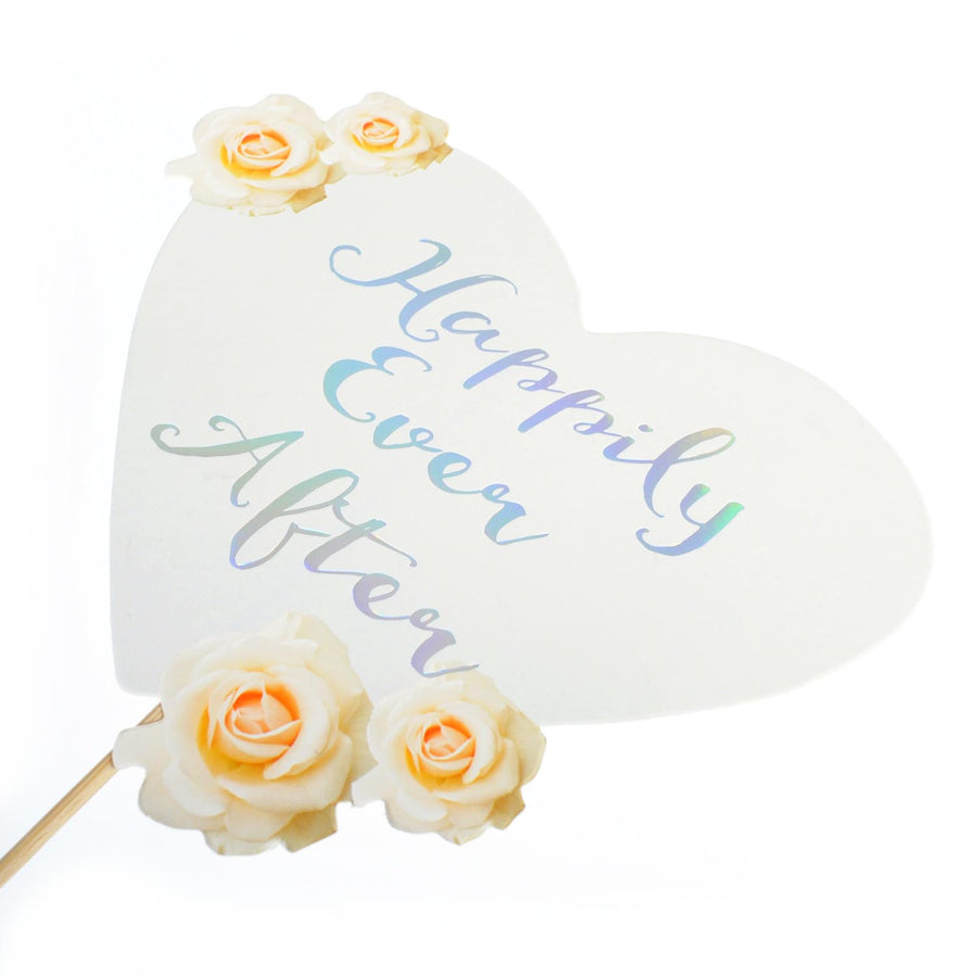 Happily Ever After Wedding Photo Props Kit