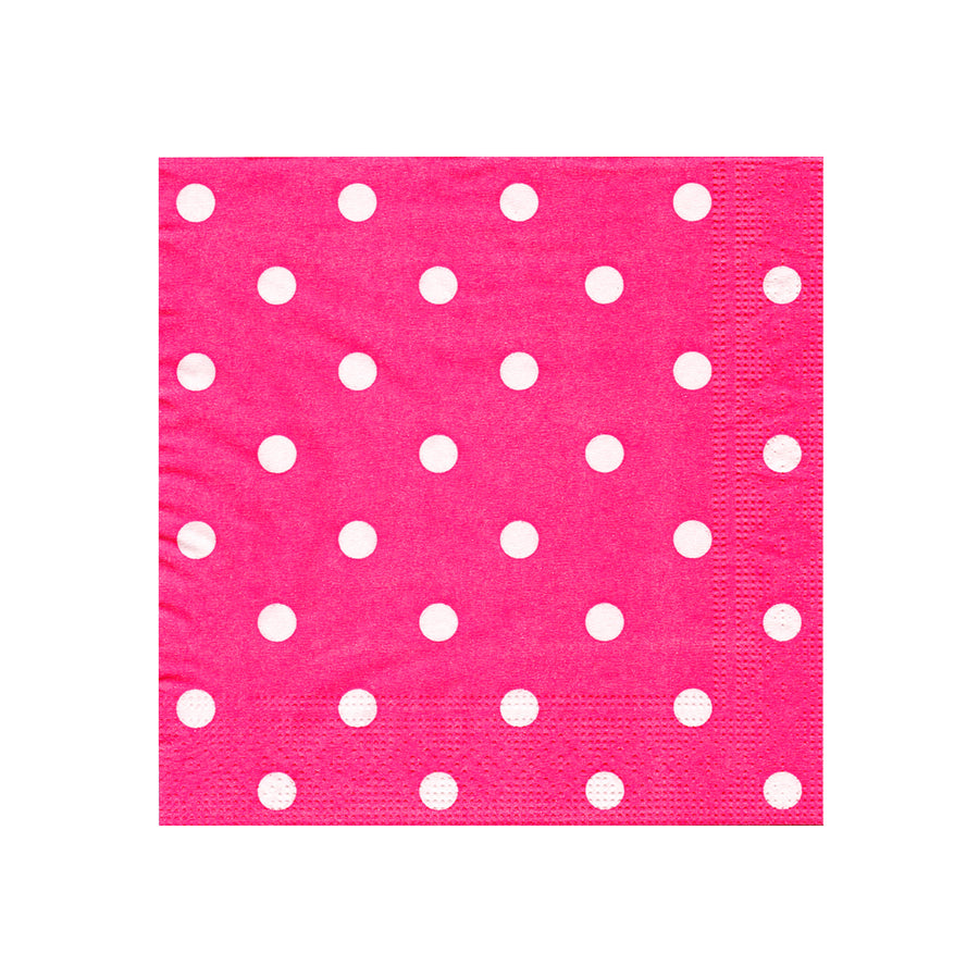 Polka Dot Napkins (Pink)