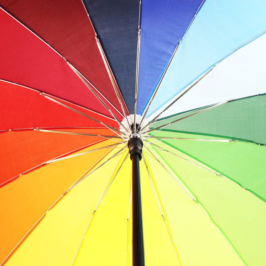 Large Rainbow Umbrella