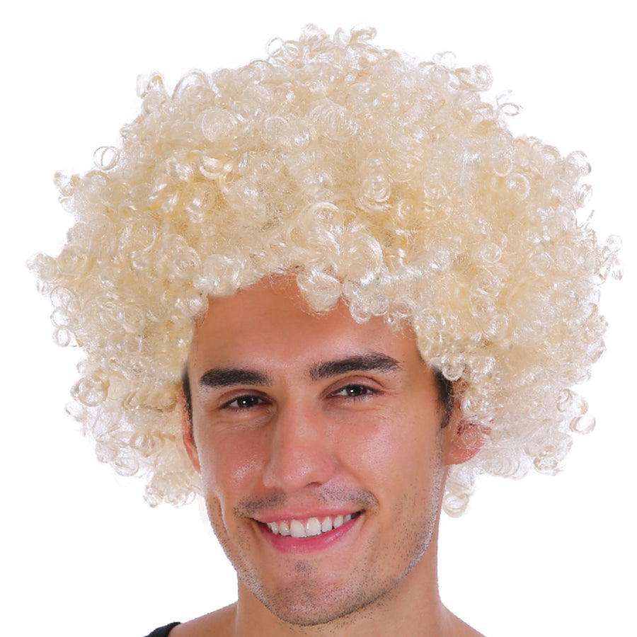 Mens Afro Wig (Blonde)