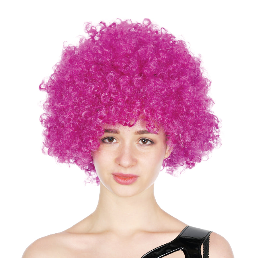 Afro Wig (Fuchsia)