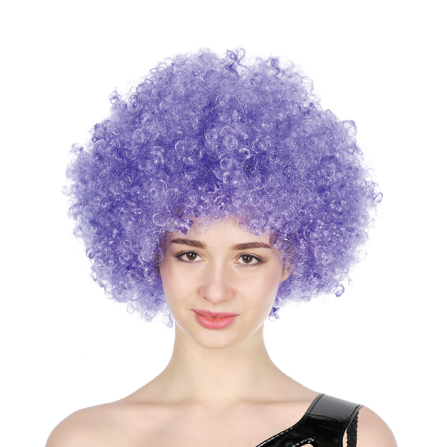 Afro Wig (Purple)