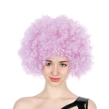 Afro Wig (Light Purple)