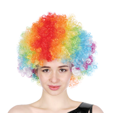 Afro Wig (Rainbow)