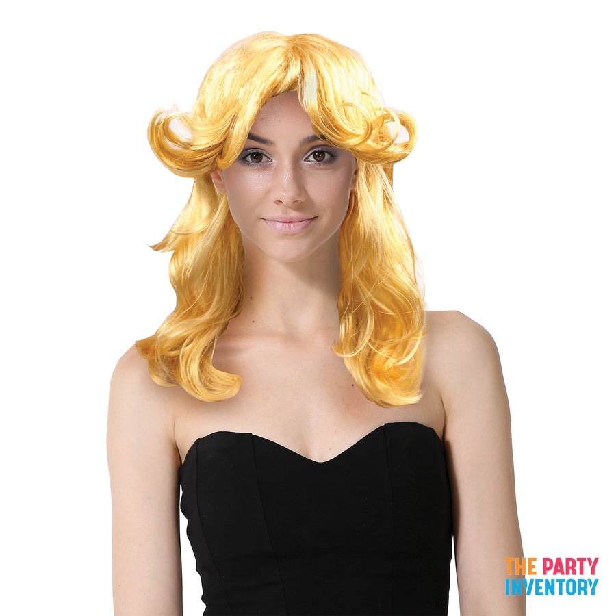 70s Diva Wig (Blonde)