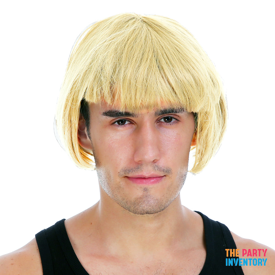 Mens Fringe Wig (Blonde)