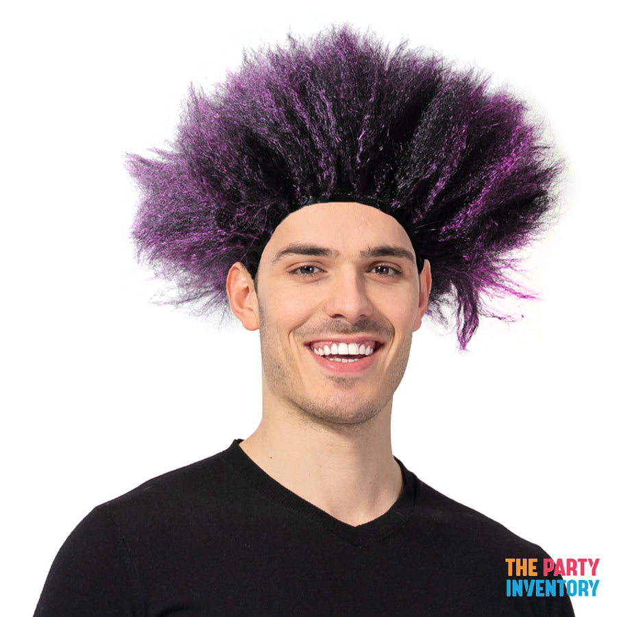 Purple Explosion Wig