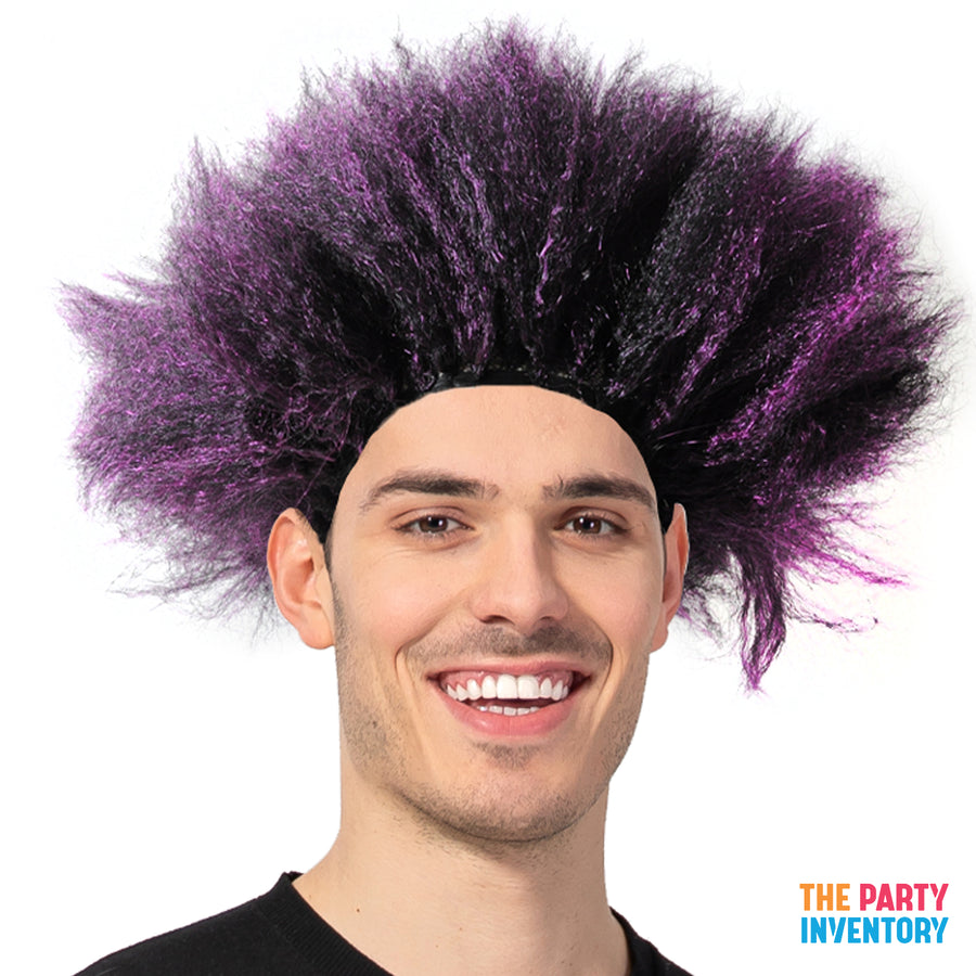 Purple Explosion Wig