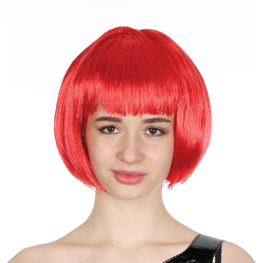 Red Bob Wig