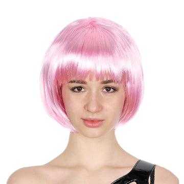 Light Pink Bob Wig