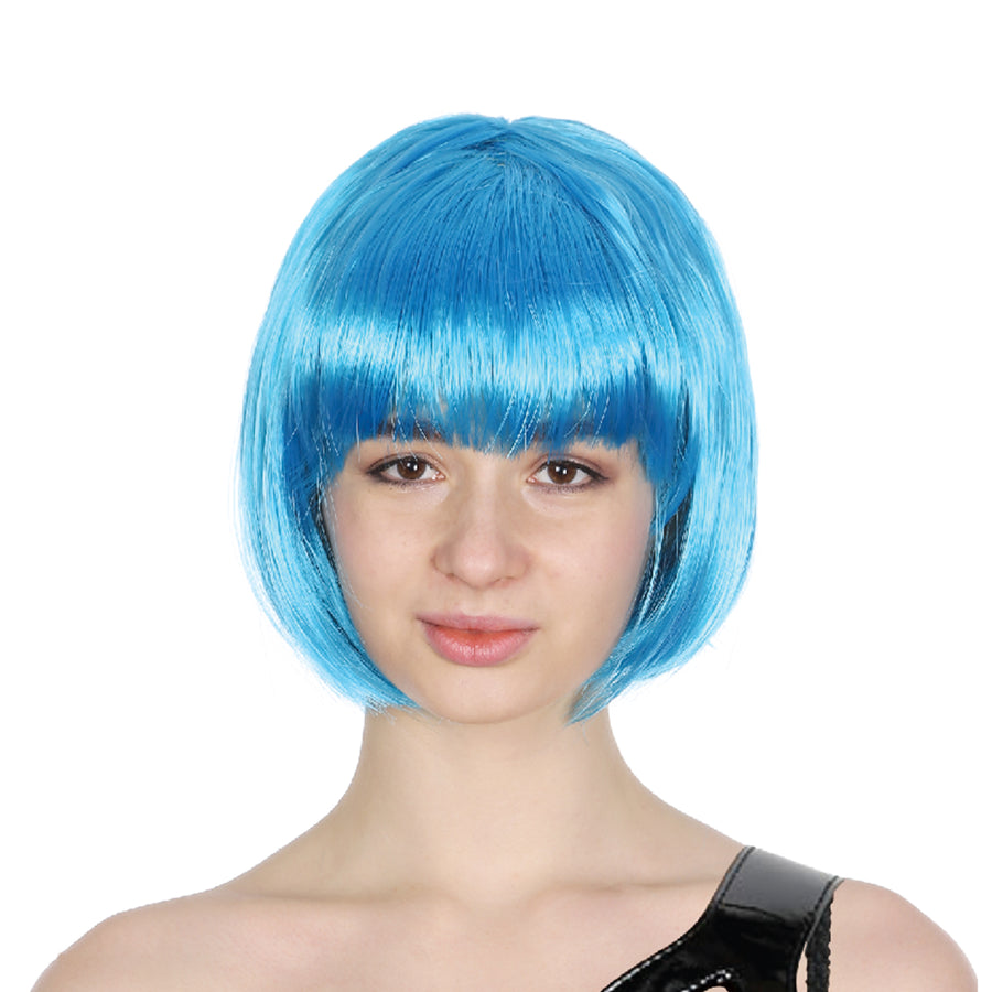 Light Blue Bob Wig