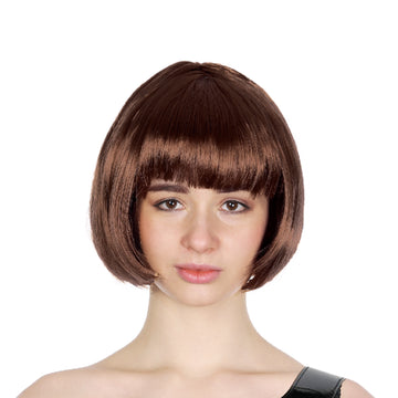 Dark Brown Bob Wig