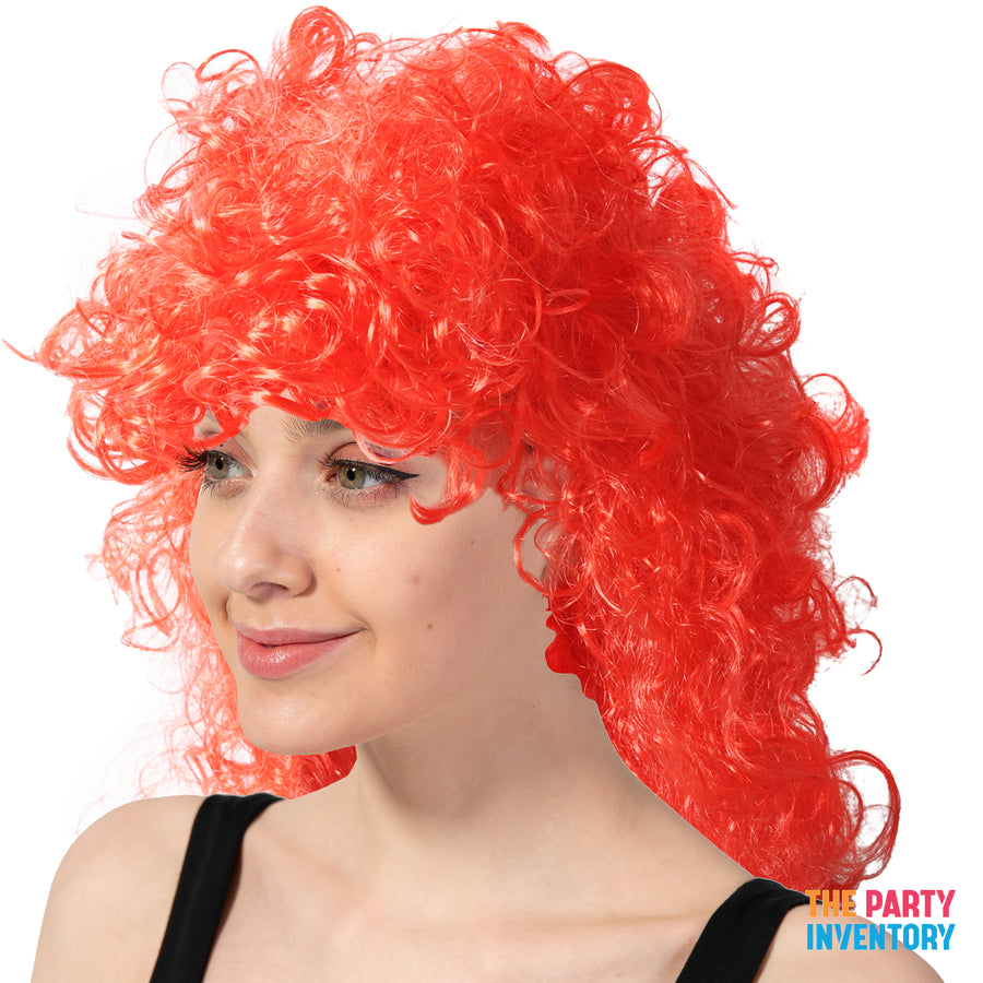 Long Red Curly Wig