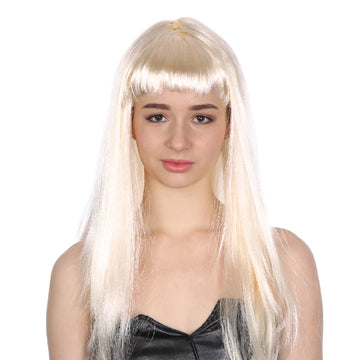 Blonde Long Wig with fringe