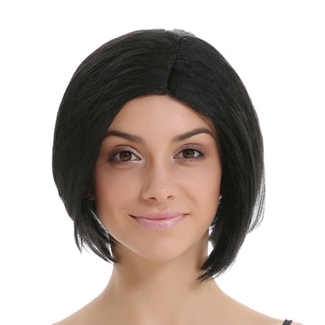 Black Asymmetrical Bob Wig