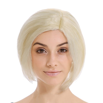 Blonde Asymmetrical Bob Wig