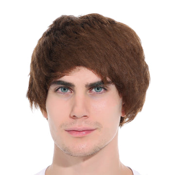 Men's Brown Short Wig