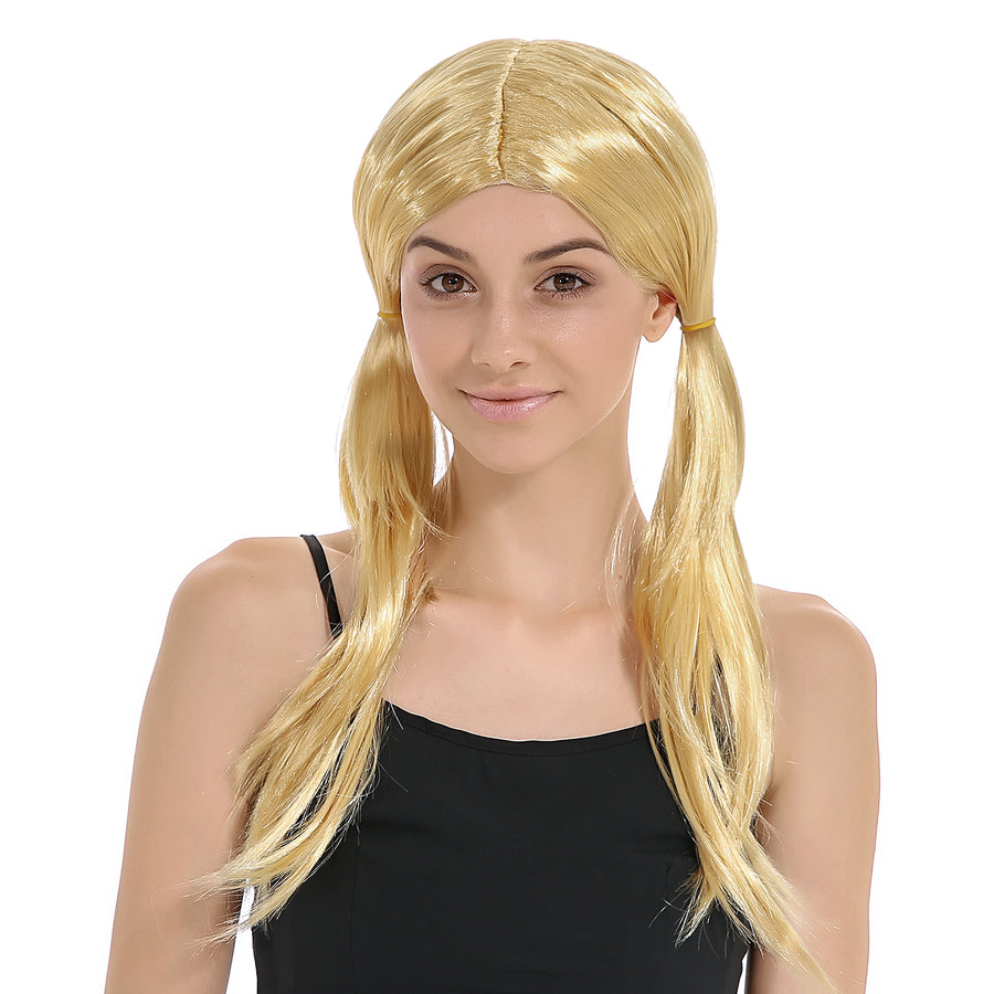 Blonde Pigtail Wig