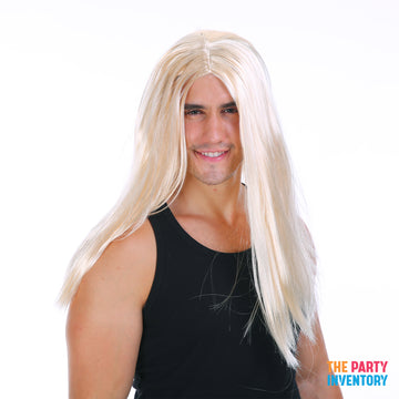 Mens Long Wig (Blonde)