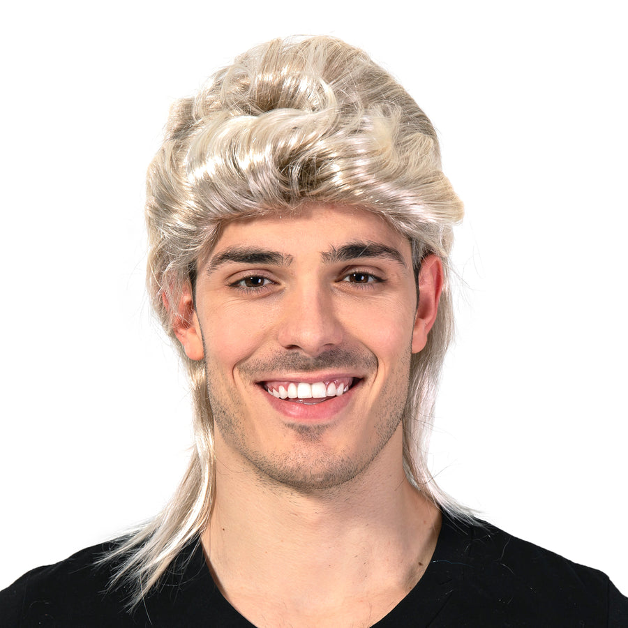 Blonde Mullet Wig