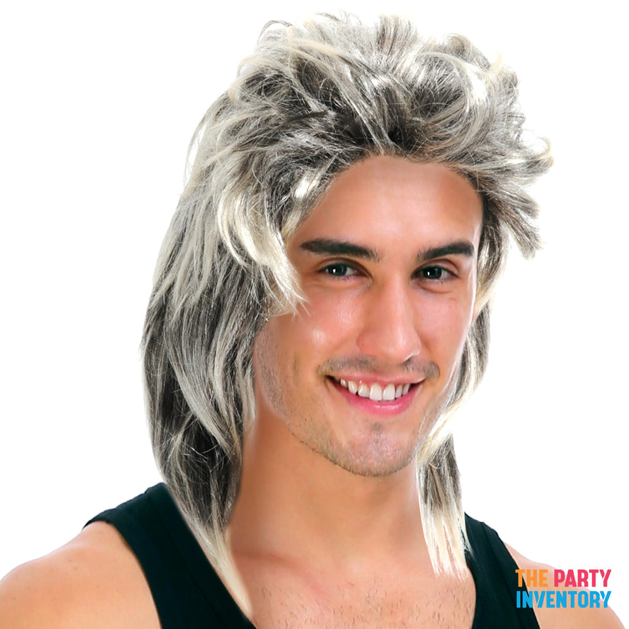 Ash Blonde Mullet Wig