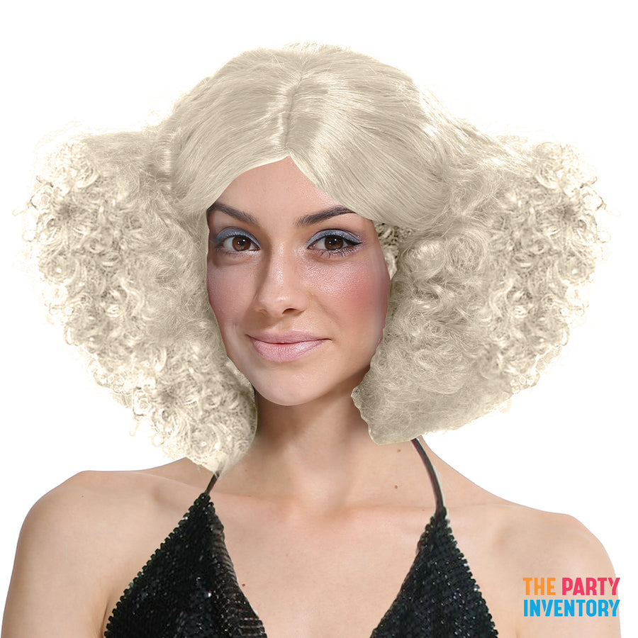 70s Disco Wig (Blonde)