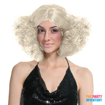 70s Disco Wig (Blonde)